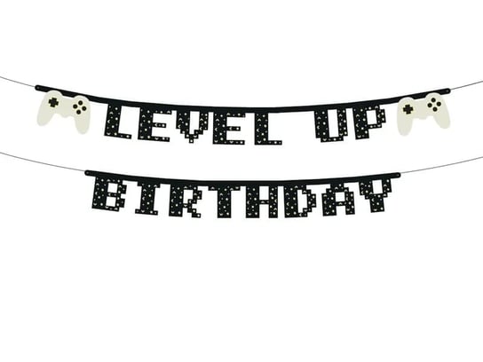 Baner urodzinowy Level Up Birthday 250cm Inna marka