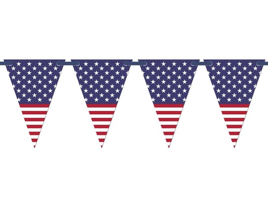 Baner wiszący Flaga Stanów Zjednoczonych - 5 m Congee.pl