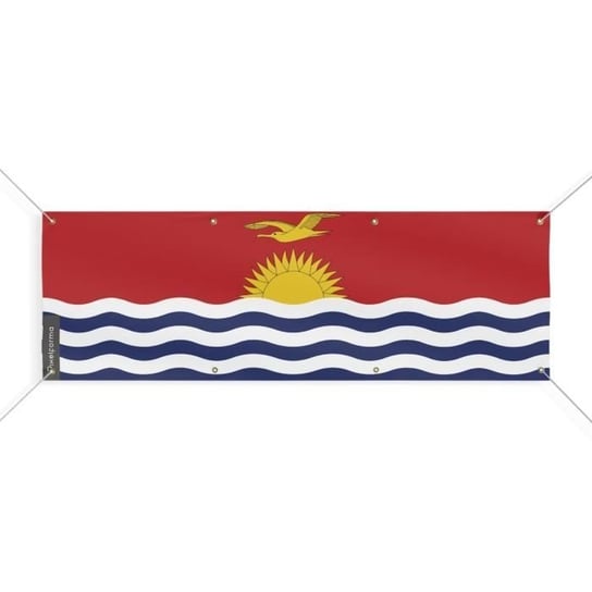 Baner z flagą Kiribati 8 oczek 70x210 cm Inny producent (majster PL)