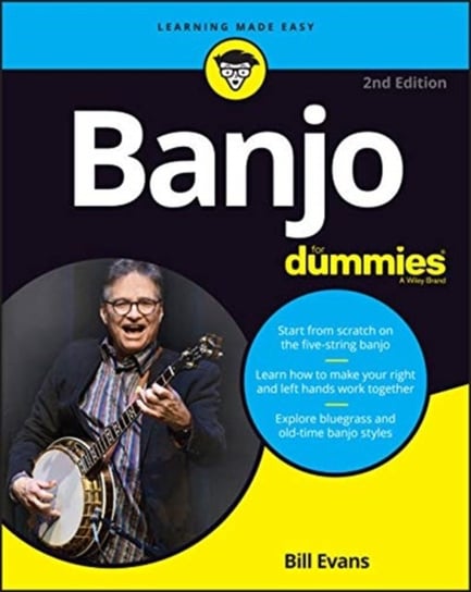 Banjo For Dummies: Book + Online Video and Audio Instruction Evans Bill