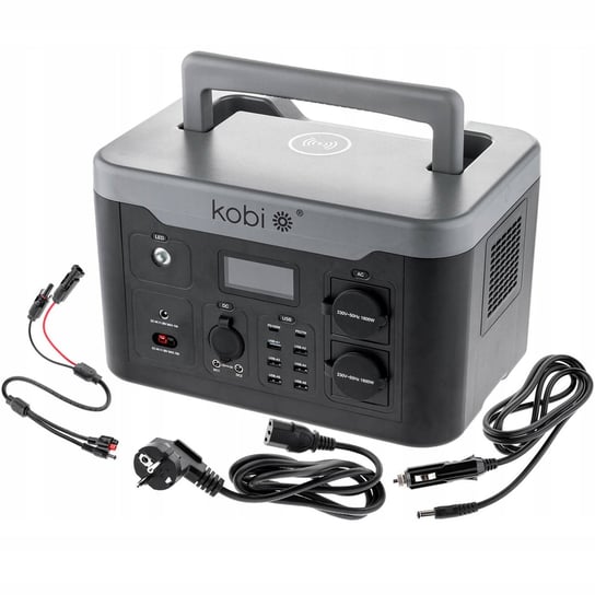 Bank Magazyn Energii Powerbox Przenośna Mobilna Stacja Zasilania 1800W Premium Kobi Kobi