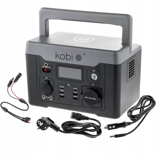 Bank Magazyn Energii Powerbox Przenośna Mobilna Stacja Zasilania 600W Premium Kobi Kobi