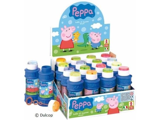 Bańki mydlane 175ml Peppa Pig p16 mix, cena za 1szt. (5598002) Świnka Peppa