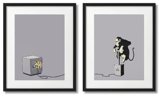Banksy, Dynamit Z Bananów, Małpa DEKORAMA