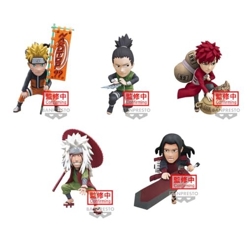 Banpresto BP88708P Figurka Naruto, World Collectable Vol.1, 7 cm, wielokolorowy Banpresto