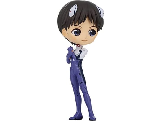 Banpresto EVANGELION - Shinji Ikari - Figurka Q Posket 15cm wer.B Inna marka