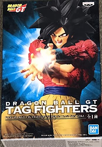 Banpresto Figura de Accion Dragon Ball Gt Tag Fighters - Super Saiyan 4 Son Goku Multicolor BP18313 BANDAI