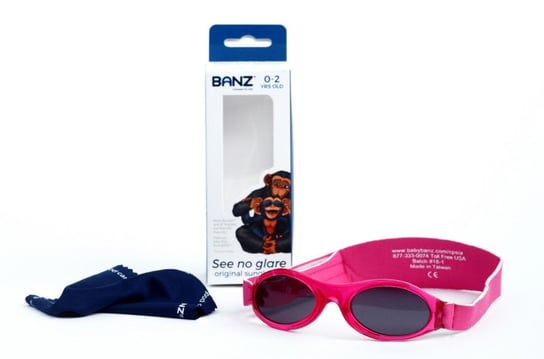 Banz, Okulary przeciwsłoneczne dla dzieci, 0-2 lat, UV400, Baby Bubzee Banz