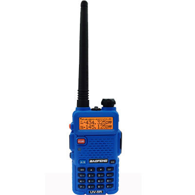 Baofeng UV-5R 5W dwupasmowy radiotelefon (duobander) 2m + 70cm w kolorze niebieskim Catalpa Wholesale Distributing Co.