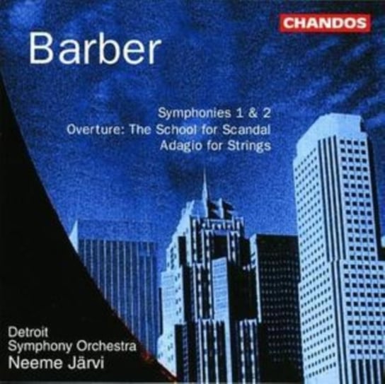 Barber: Symphonies No 1 &  2 Jarvi Neeme
