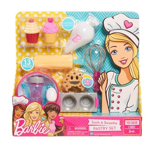 Barbie, akcesoria Cukiernicze, zestaw Barbie
