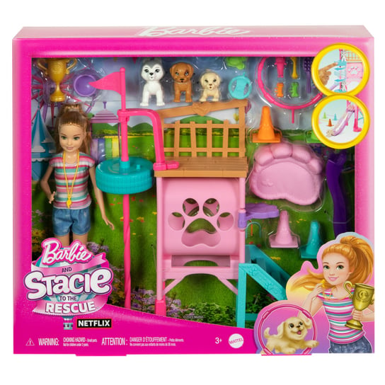 Barbie And Stacie, Plac zabaw piesków, Zestaw filmowy Barbie