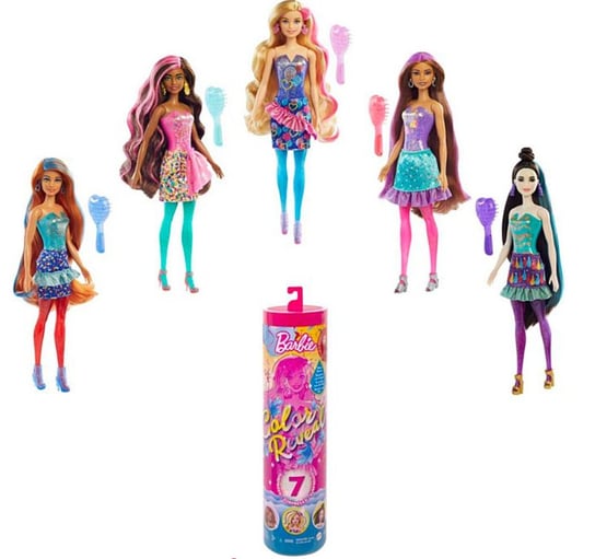 Barbie Color Reveal Barbie Imprezowa Lalka Asortyment Barbie