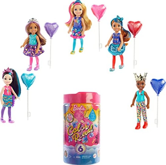 Barbie Color Reveal Chelsea Imprezowa Lalka Asortyment Barbie
