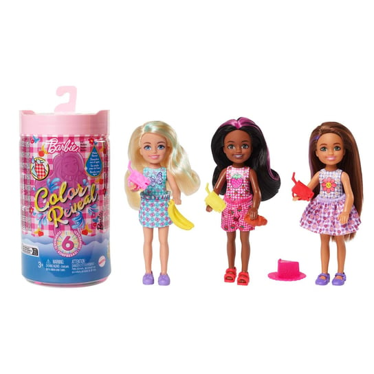 Barbie Color Reveal Lalka Chelsea Piknik Niespodzianka Barbie