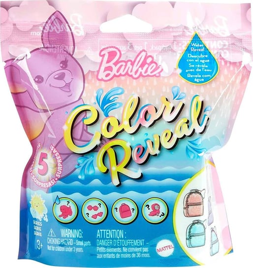 Barbie Color Reveal Zwierzątko Pieski Hcd03 Mattel