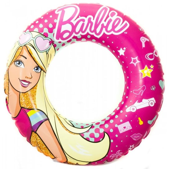 Barbie, dmuchane koło do pływania Bestway