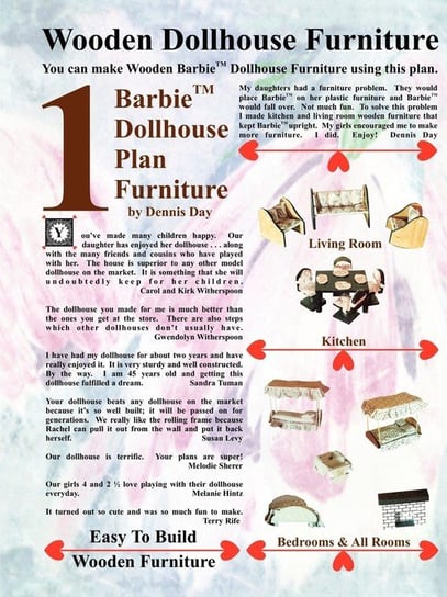 Barbie Dollhouse Plan Furniture Dennis Day