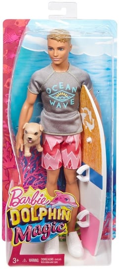 Barbie Dolphin Magic, lalka Ken Surfer, FBD71 Barbie