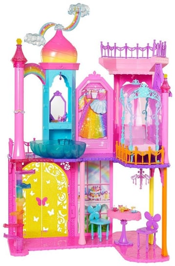 Barbie, Dreamtopia, domek dla lalek Tęczowy Pałac Barbie