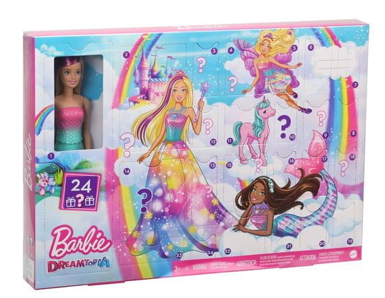 Barbie Dreamtopia, kalendarz adwentowy, GJB72 Barbie