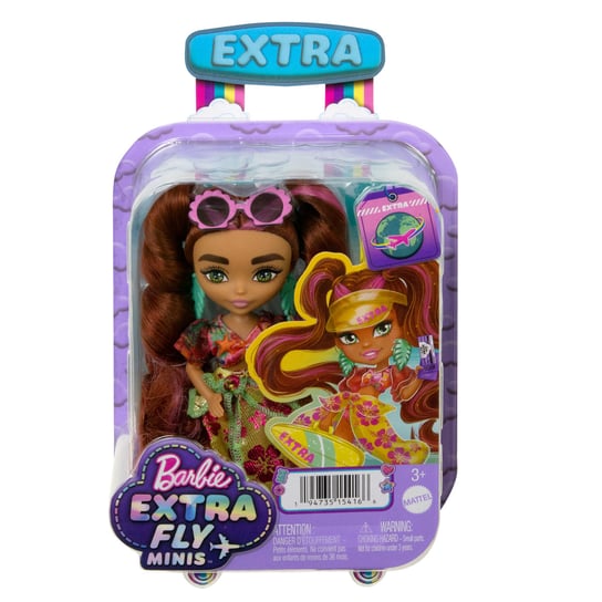 Barbie Extra, lalka, Fly Minis, HPB18 Barbie