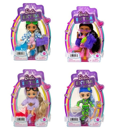 Barbie Extra Mała Lalka Asortyment Mattel