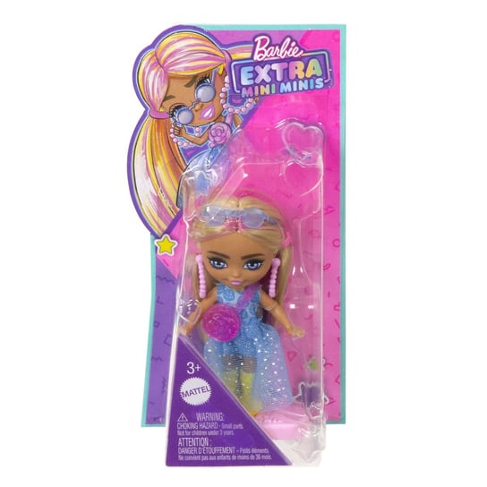 Barbie Extra Mini Minis, lalka, HNR61 Barbie
