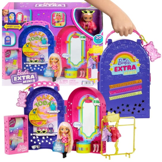 Barbie Extra Minis Boutique Butik Dla Lalek Zestaw Barbie