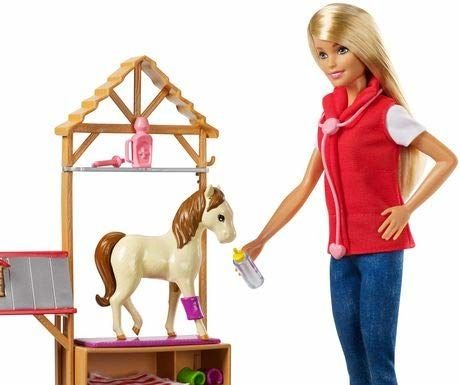 Barbie, farma Weterynaryjna, zestaw Barbie
