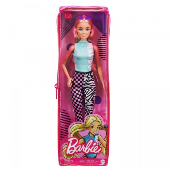 Barbie Fashionistas Lalka Modna przyjaciółka Top Malibu i legginsy/Blond kucyki Barbie