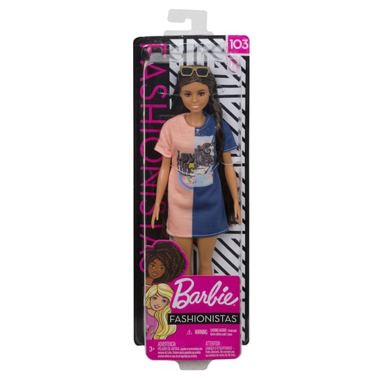 Barbie Fashionistas, lalka Modne przyjaciółki, FBR37/FXL43 Barbie