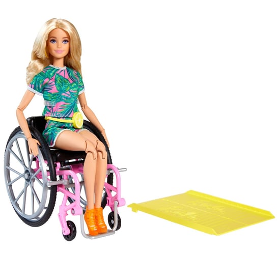 Barbie Fashionistas, lalka na wózku Barbie