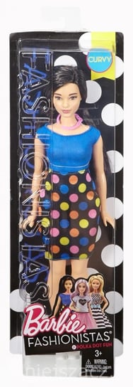 Barbie Fashionistas, lalka Polka Dot Fun, Curvy Barbie