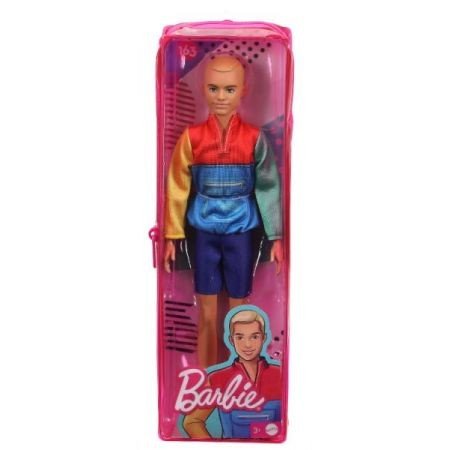 Barbie Fashionistas Lalka Stylowy Ken Kolorowa bluza/Blond włosy Barbie