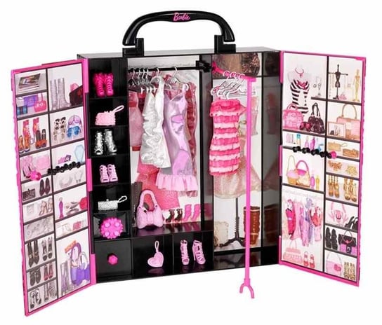 Barbie Fashionistas, modna garderoba, zestaw, X5357 Barbie