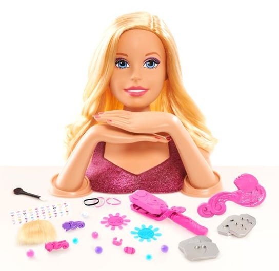 Barbie, głowa Barbie do stylizacji Barbie
