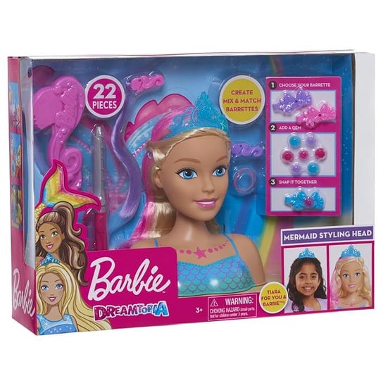 Barbie, głowa do stylizacji Dreamtopia Barbie
