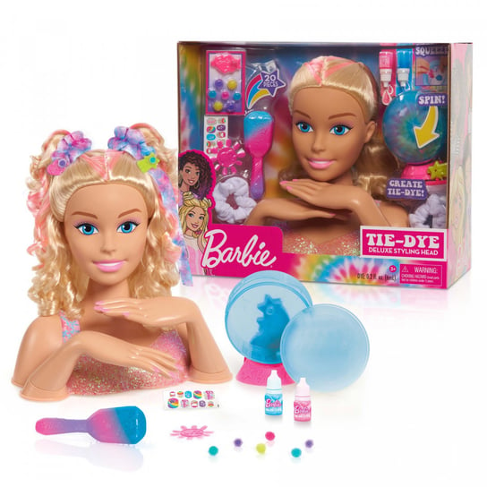 Barbie Głowa Do Stylizacji Tie Dye Deluxe Barbie