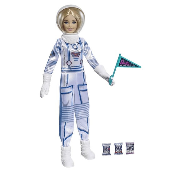 Barbie Kariera, lalka Deluxe Astronautka Blond włosy Barbie