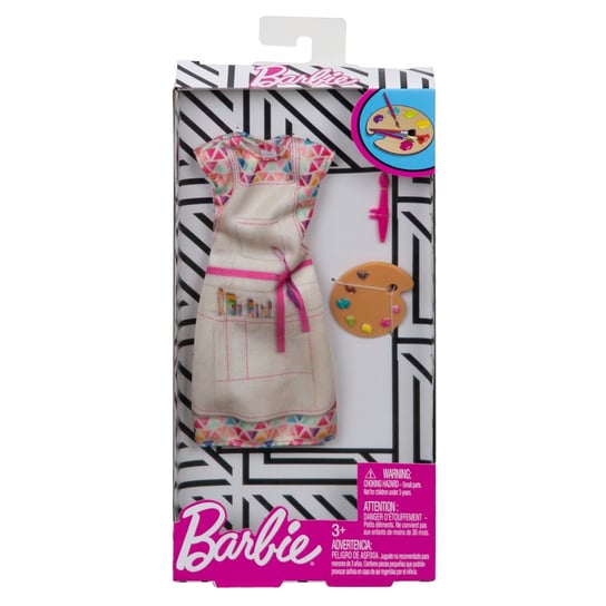 Barbie, Kariera, zestaw ubranek- malarka , FYW87/FXH98 Barbie