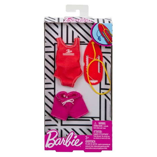 Barbie, Kariera, zestaw ubranek- ratownik wodny , FYW87/FXH97 Barbie