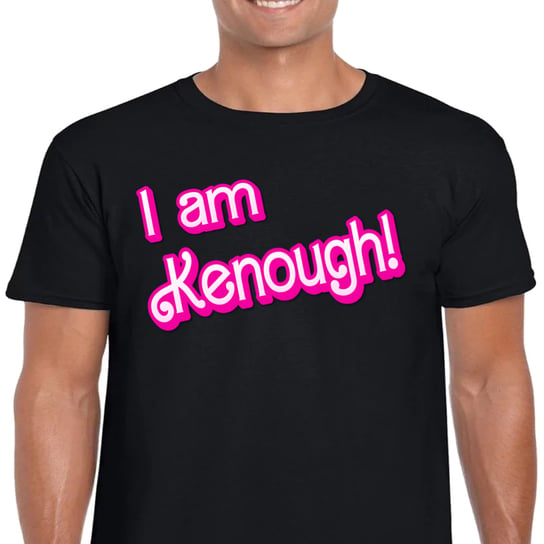 Barbie Koszulka I Am Kenough Margot S Czarna 3299 Inna marka