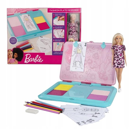 Barbie Kreatywny Zestaw Akcesoria Projektantki Sambro