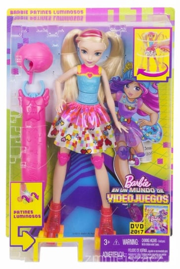 Barbie, lalka Barbie na wrotkach Barbie