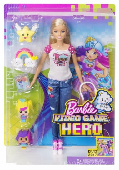 Barbie, lalka Barbie w świecie gier Barbie