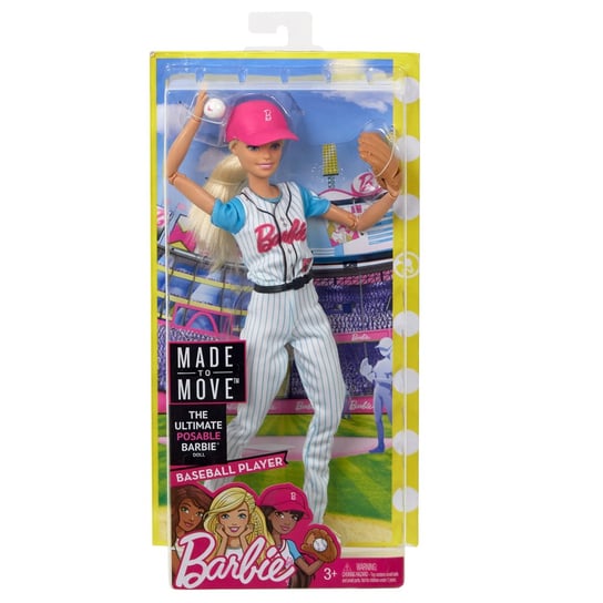 Barbie, lalka Baseball Player, DVF68/FRL98 Barbie