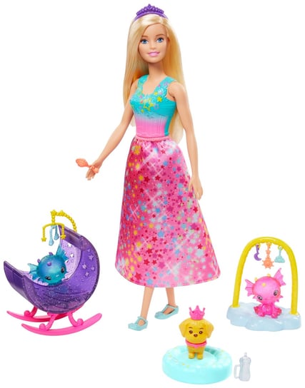 Barbie, lalka Baśniowe przedszkole Księżniczka Barbie