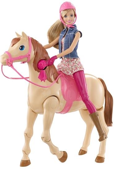 Barbie, lalka Dżokejka z konikiem, CMP27 Barbie