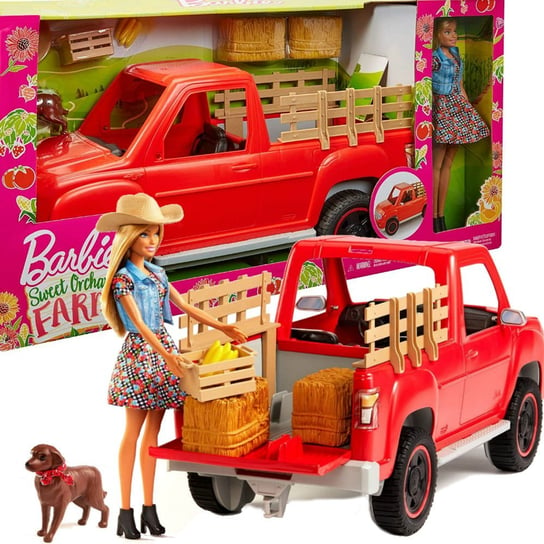Barbie, lalka Farmerka, zestaw Barbie